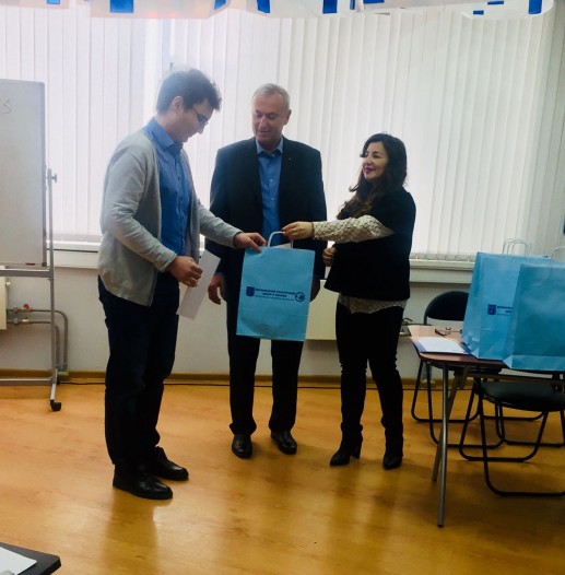 Вручение дипломов выпускникам ульпана в ИКЦ