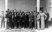 Выпускники археологического факультета Еврейского университета. Выпуск первый, Реховот, 1942 г.
