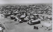 Деревянные хижины и бараки для новых репатриантов. Тель-Авив, 1930 г.
