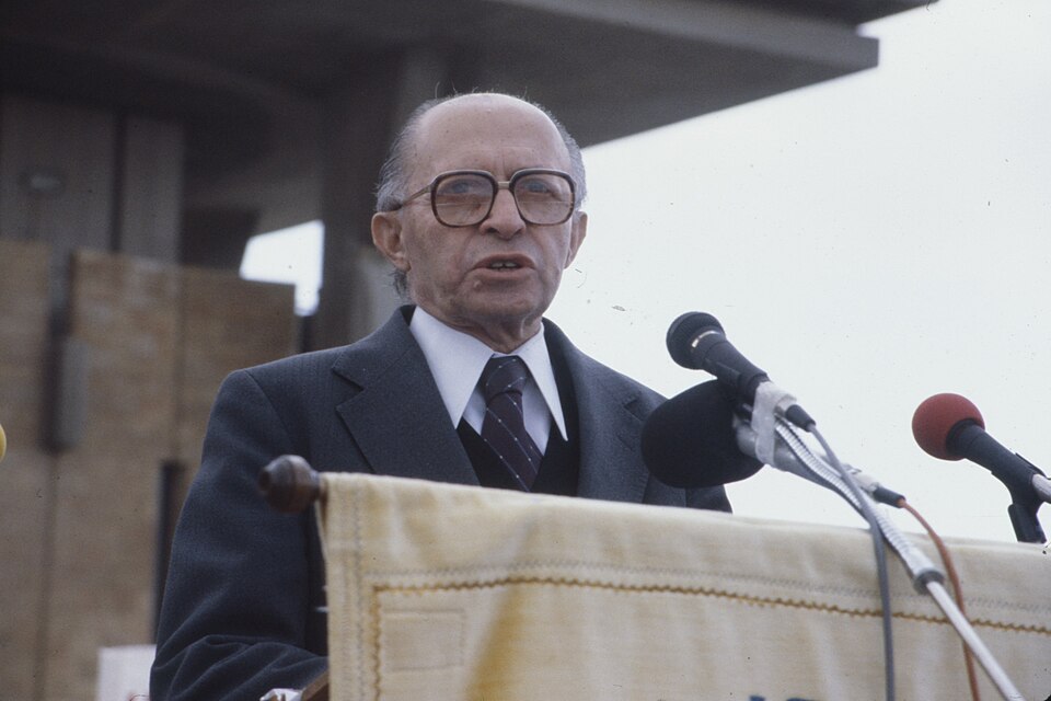 Менахем Бегин, 1983 г.